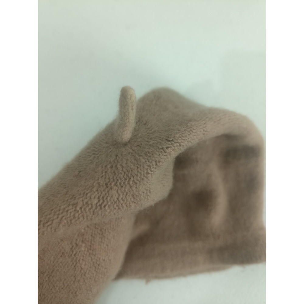 Women's Mixed-Wool Winter Beanie — Warm Knit Hat with Rolled Hem for Outdoor Act - Picture 5 of 5